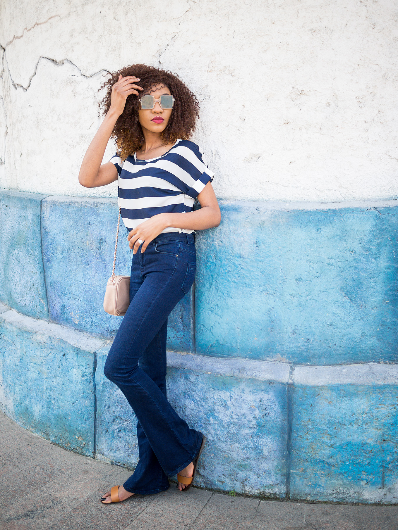Bold Stripes Outfit || Casual Style